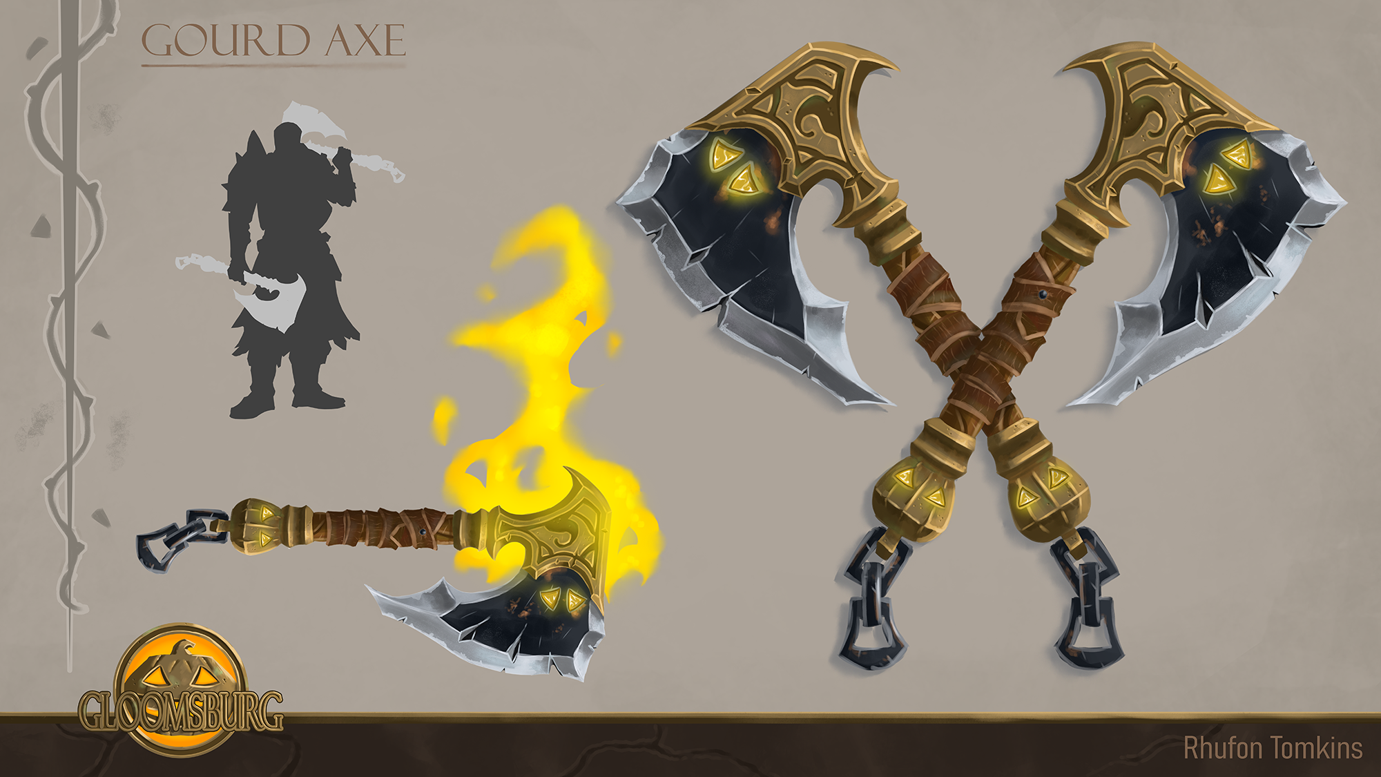 The Gourd Axe Design Sheet
