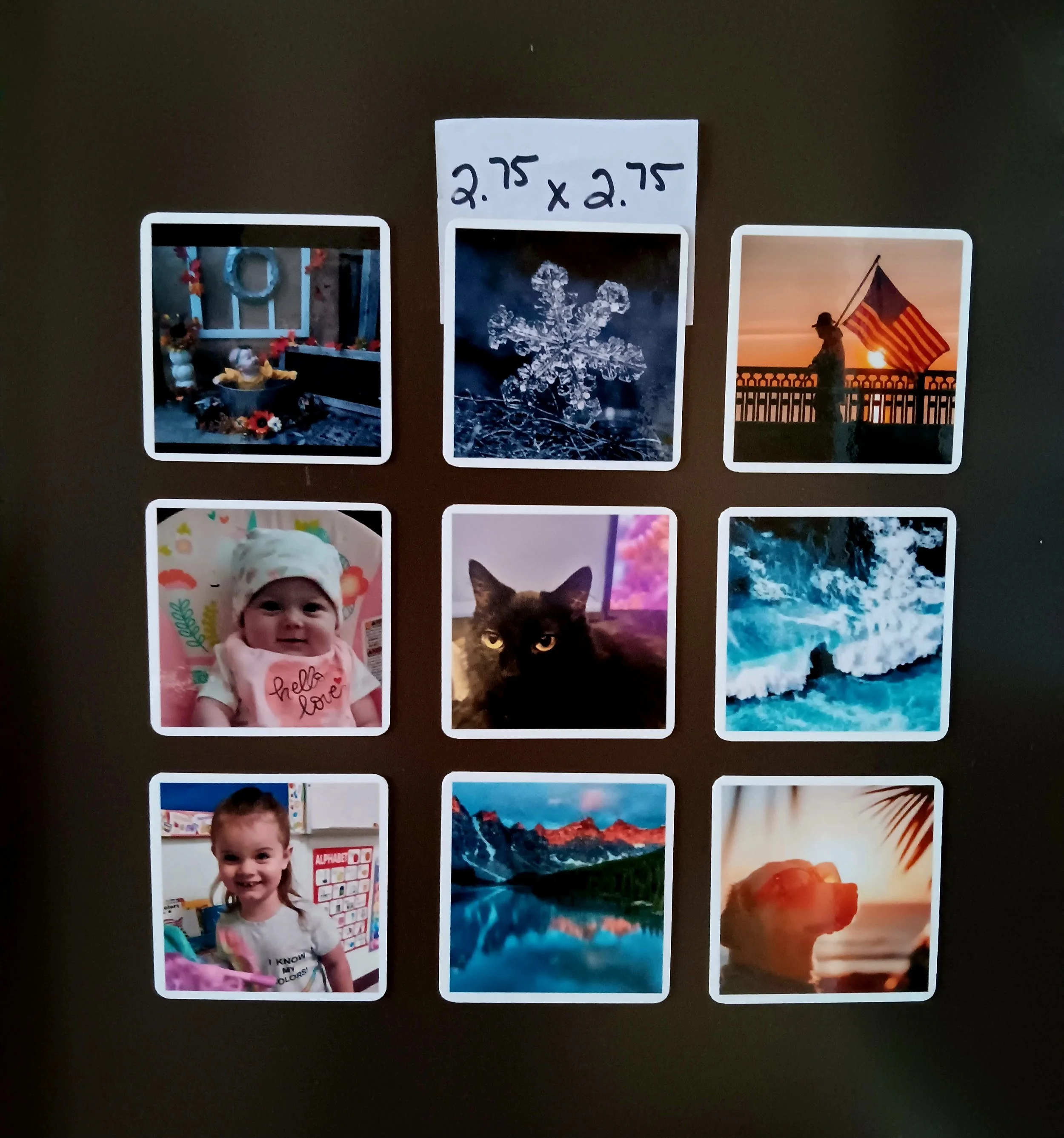 2.75"x2.75" Flexible Photo Magnet