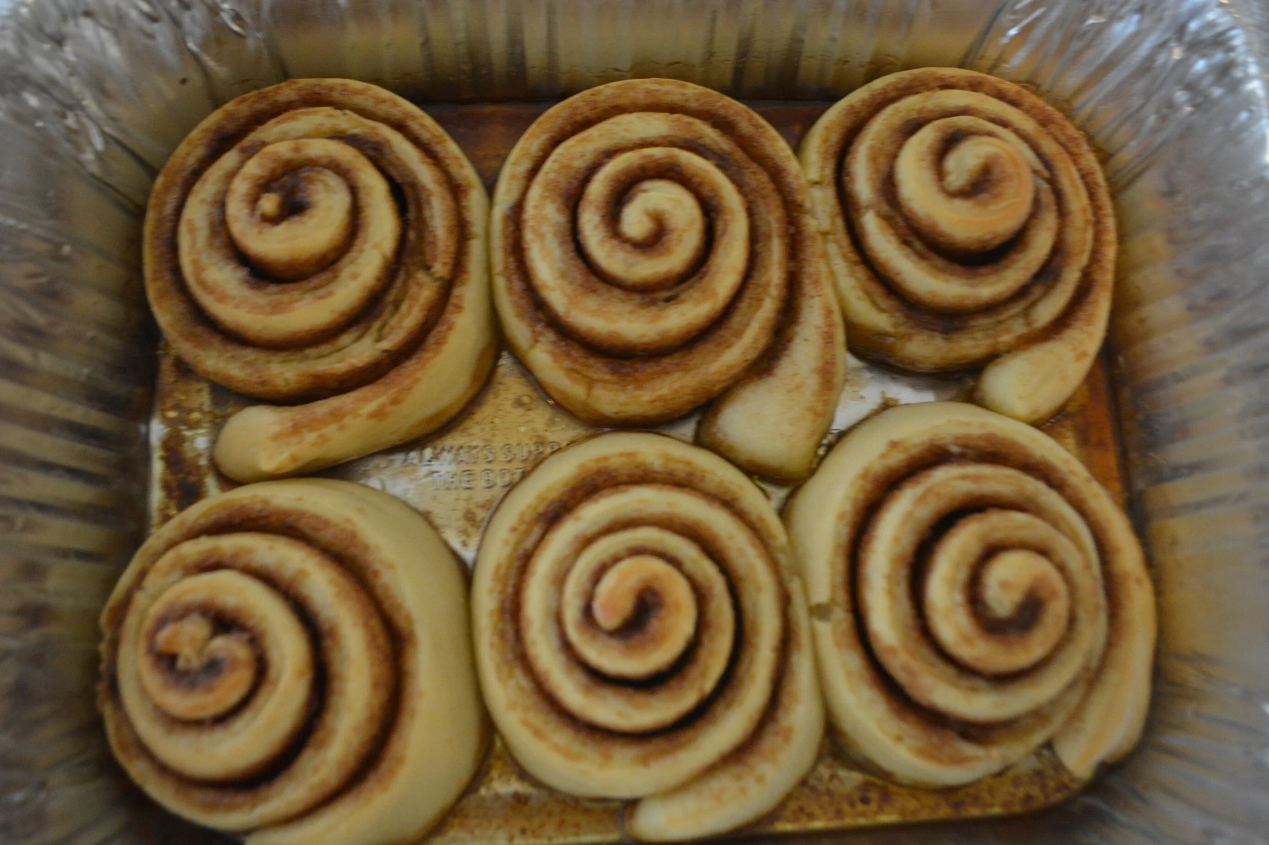 Organic Sourdough Cinnamon Rolls