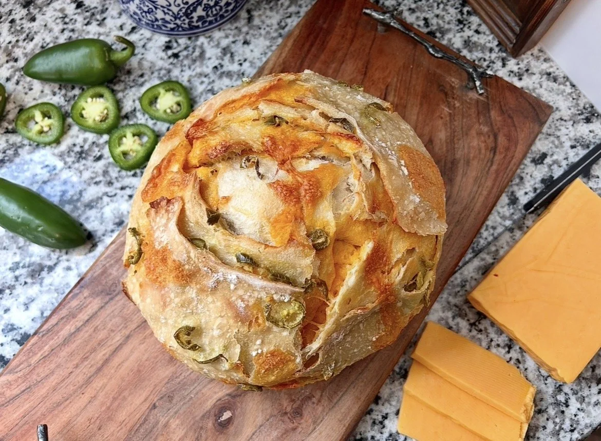 Cheddar Jalapeño Loaf