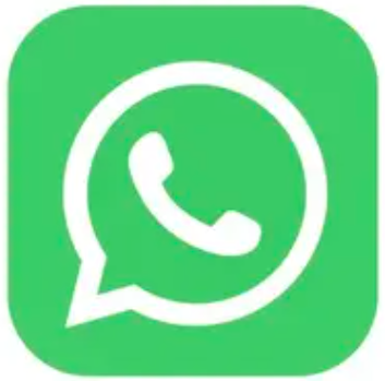 WhatsApp logo with green background and white phone icon inside speech bubble