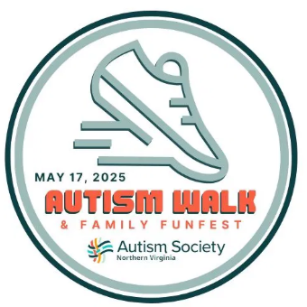 Logo for 2025 Autism Walk and Family Funfest of Northern Virginia
