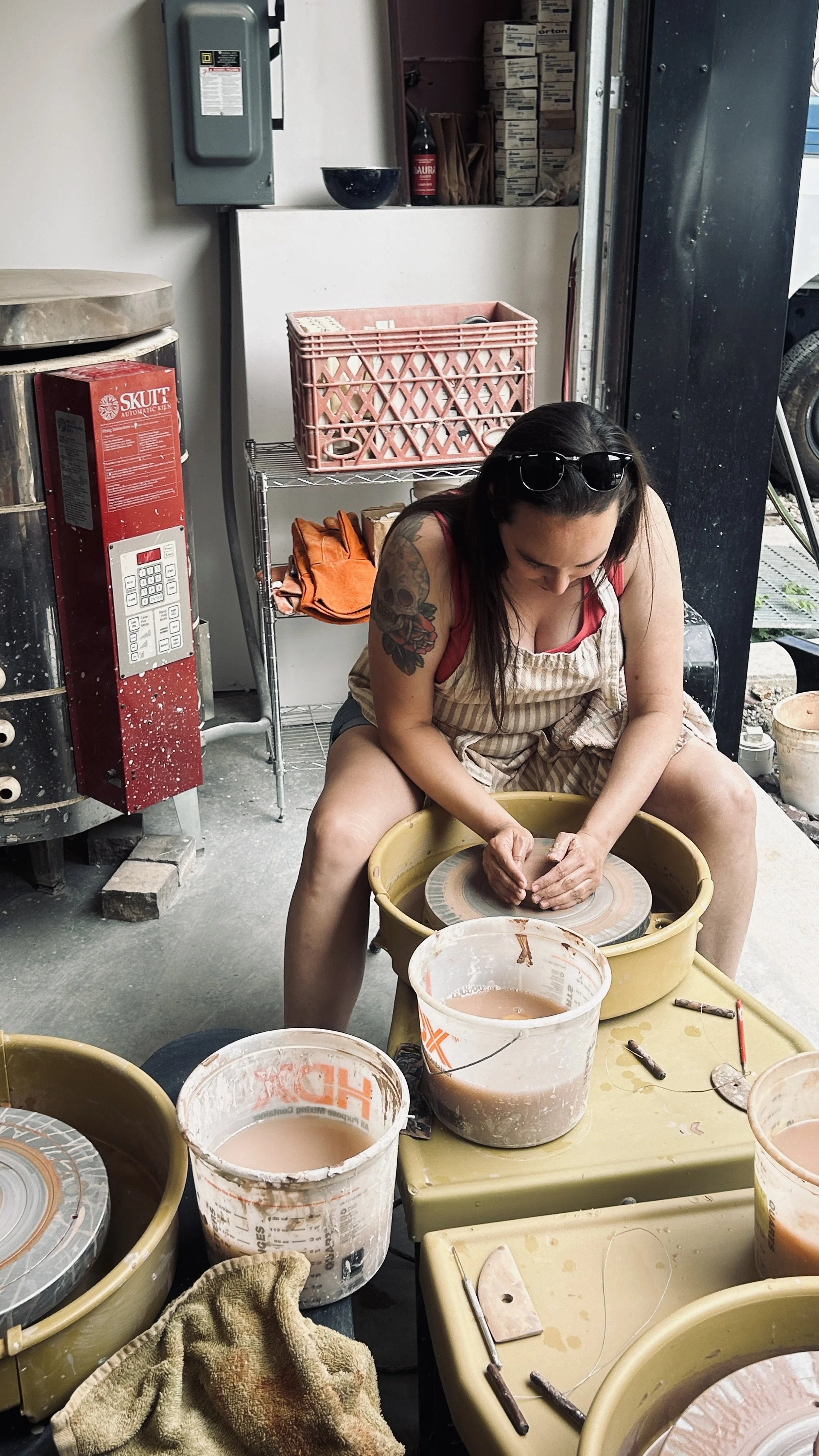 private pottery lesson ouray colorado