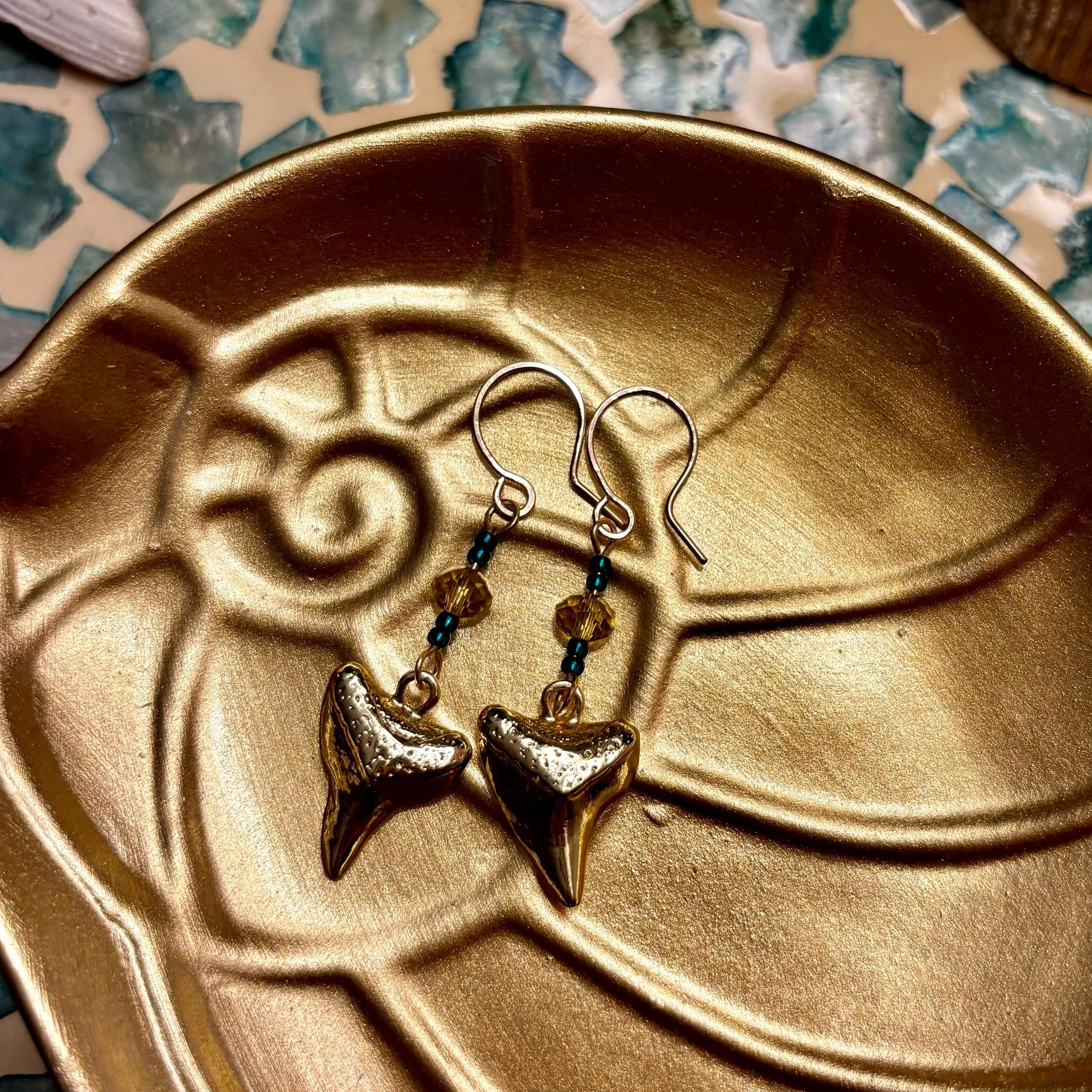 Siren's Sharktooth Earrings