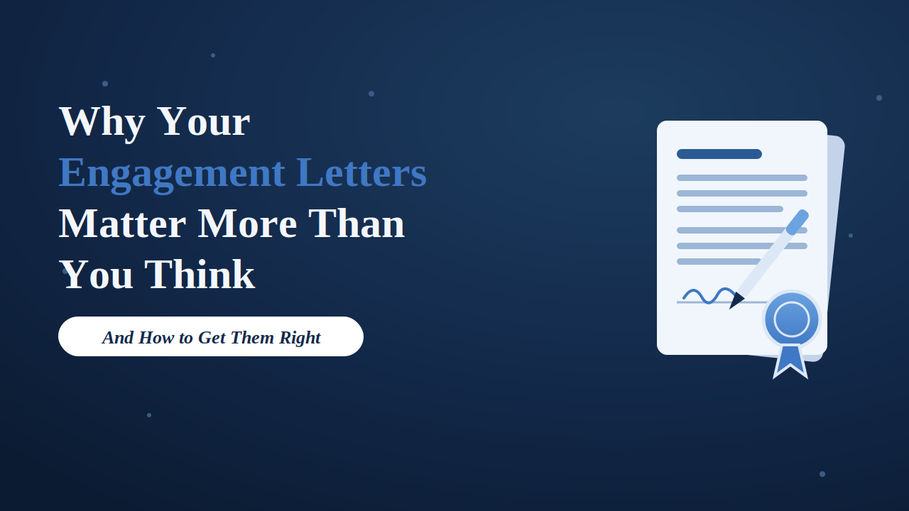 Why Your Engagement Letters Matter More Than You Think (And How to Get Them Right)
