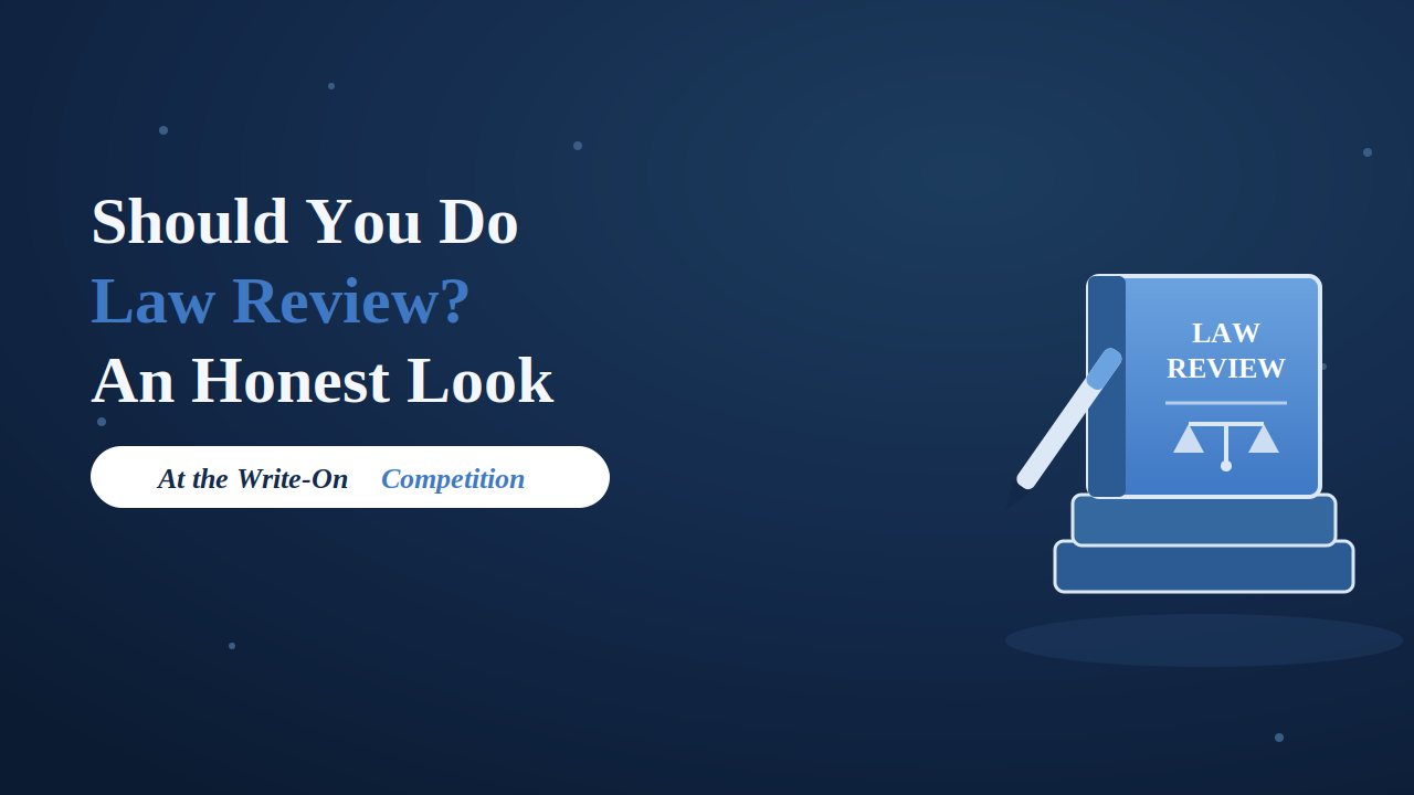Should You Do Law Review? An Honest Look at the Write-On Competition