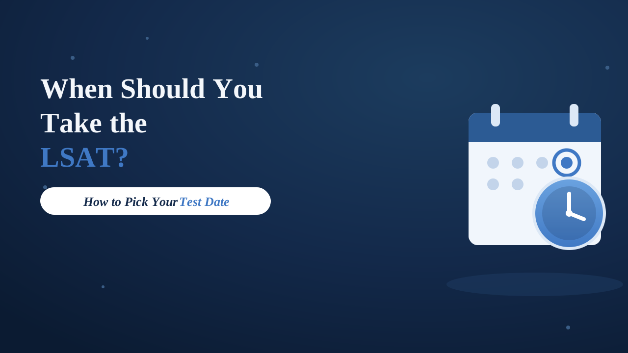 When Should You Take the LSAT? How to Pick Your Test Date