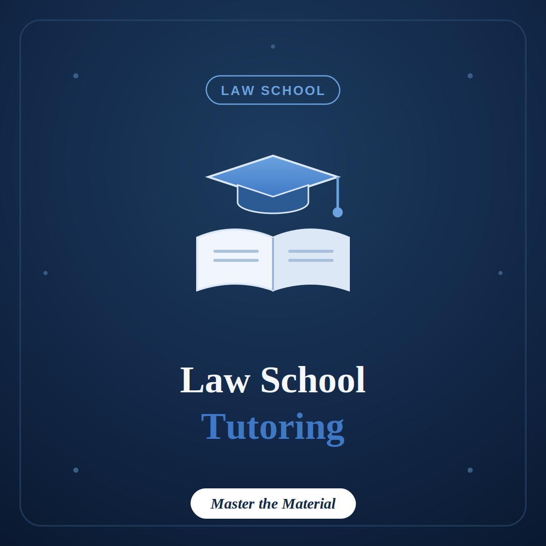 Law School Tutoring