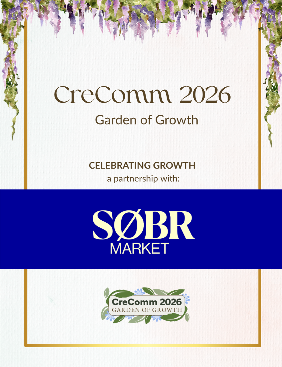 Cover page of CreComm 2026 Garden of Growth SØBR Market proposal