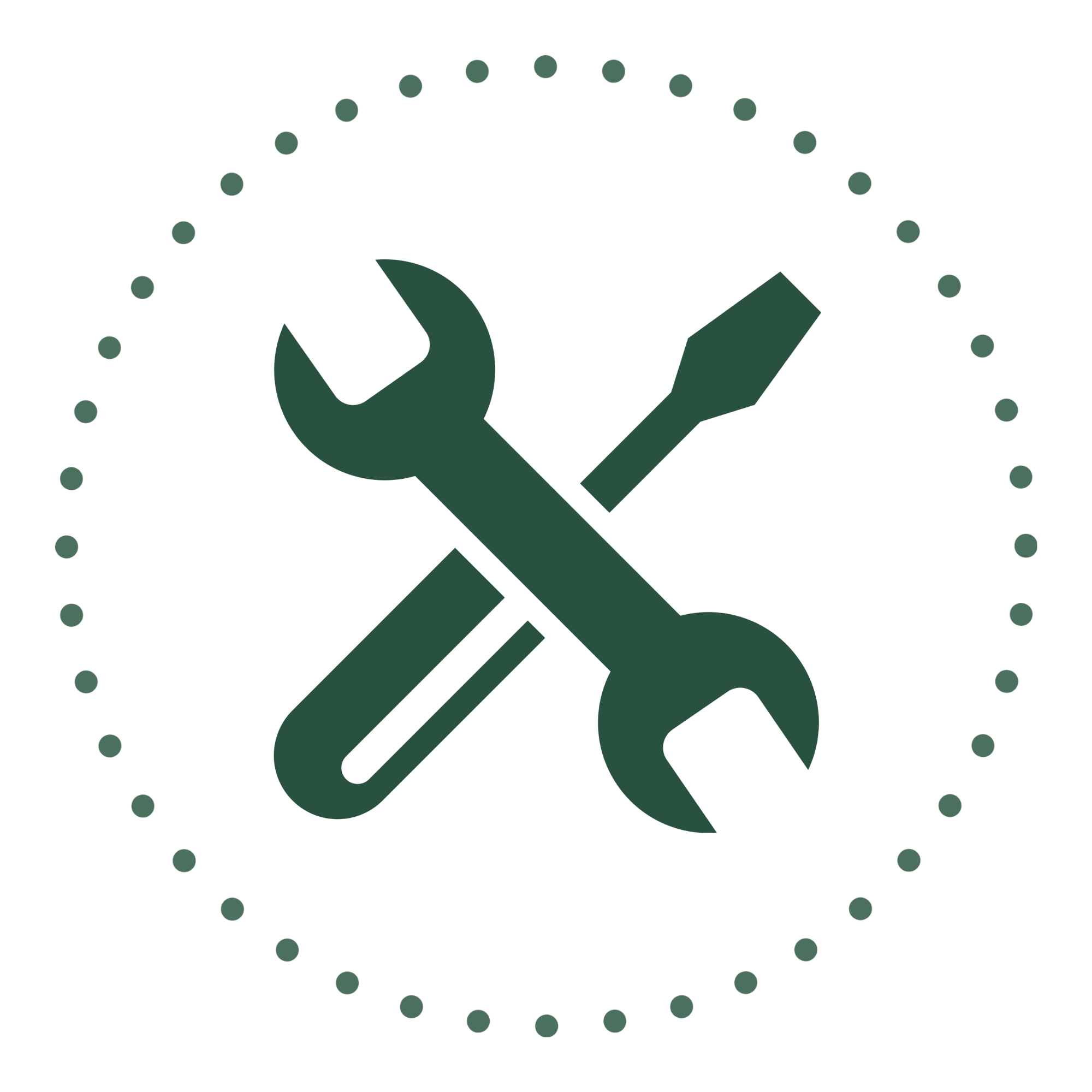 A maintenance graphic illustration for Cactus Sweeping in Glendale Arizona.