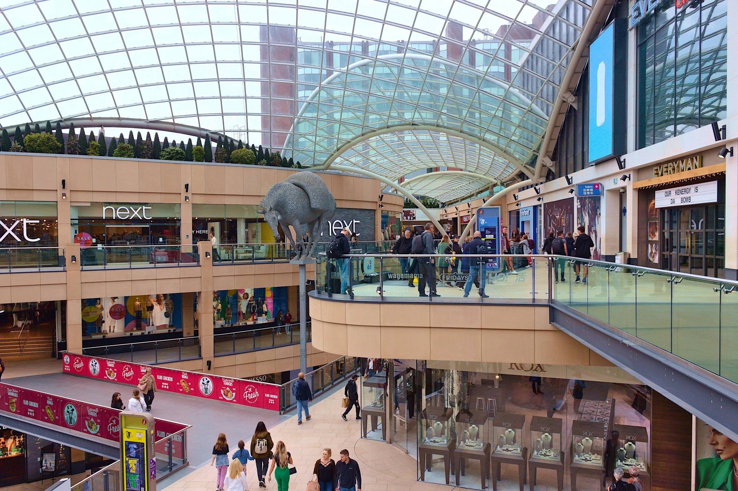 Retail store and shopping center cleaned by BluMont professional janitorial services Utah