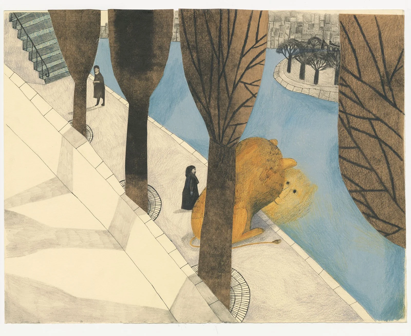 Cover of "Un lion à Paris"