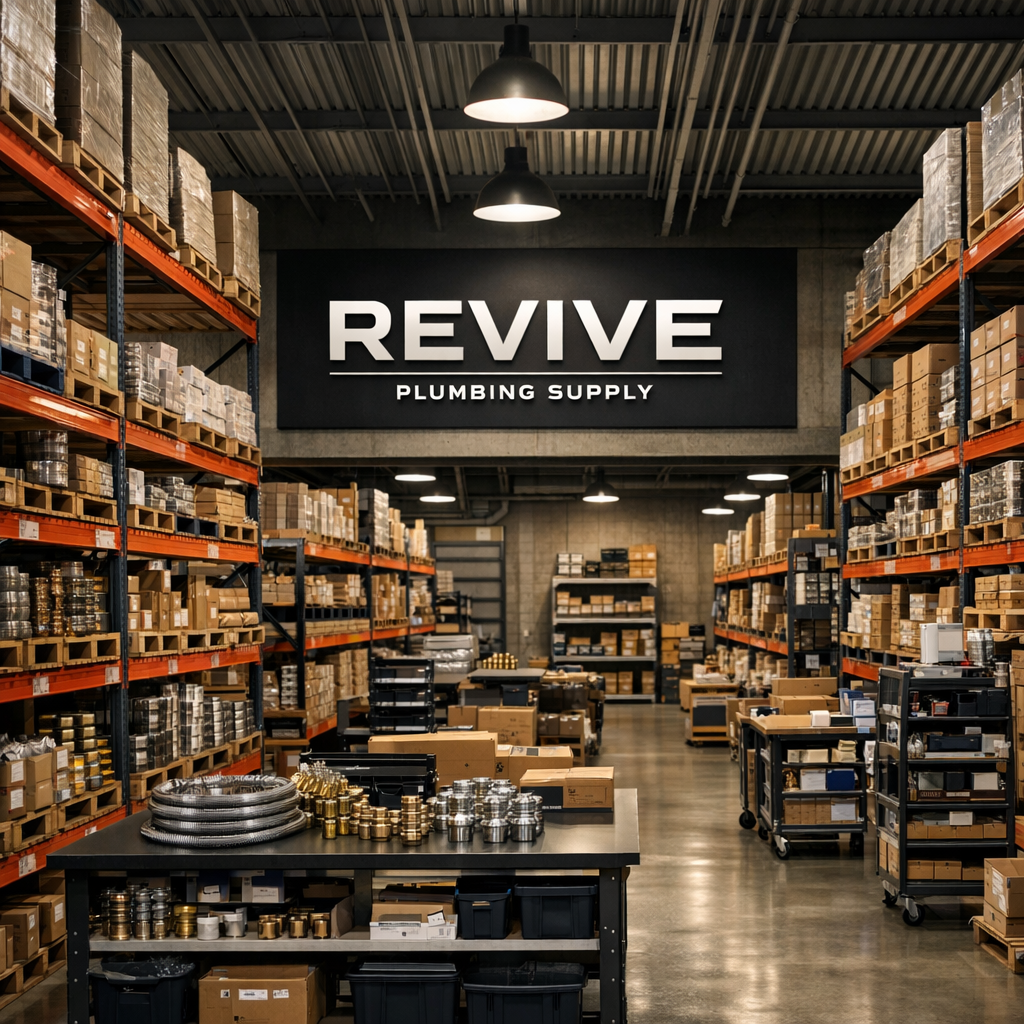 Revive Plumbing supply , copper pipes , fittings , any plumbing supply needed.