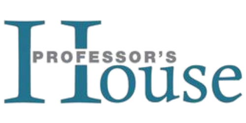Logo for 'The Professional House' featuring stylized blue and gray text.