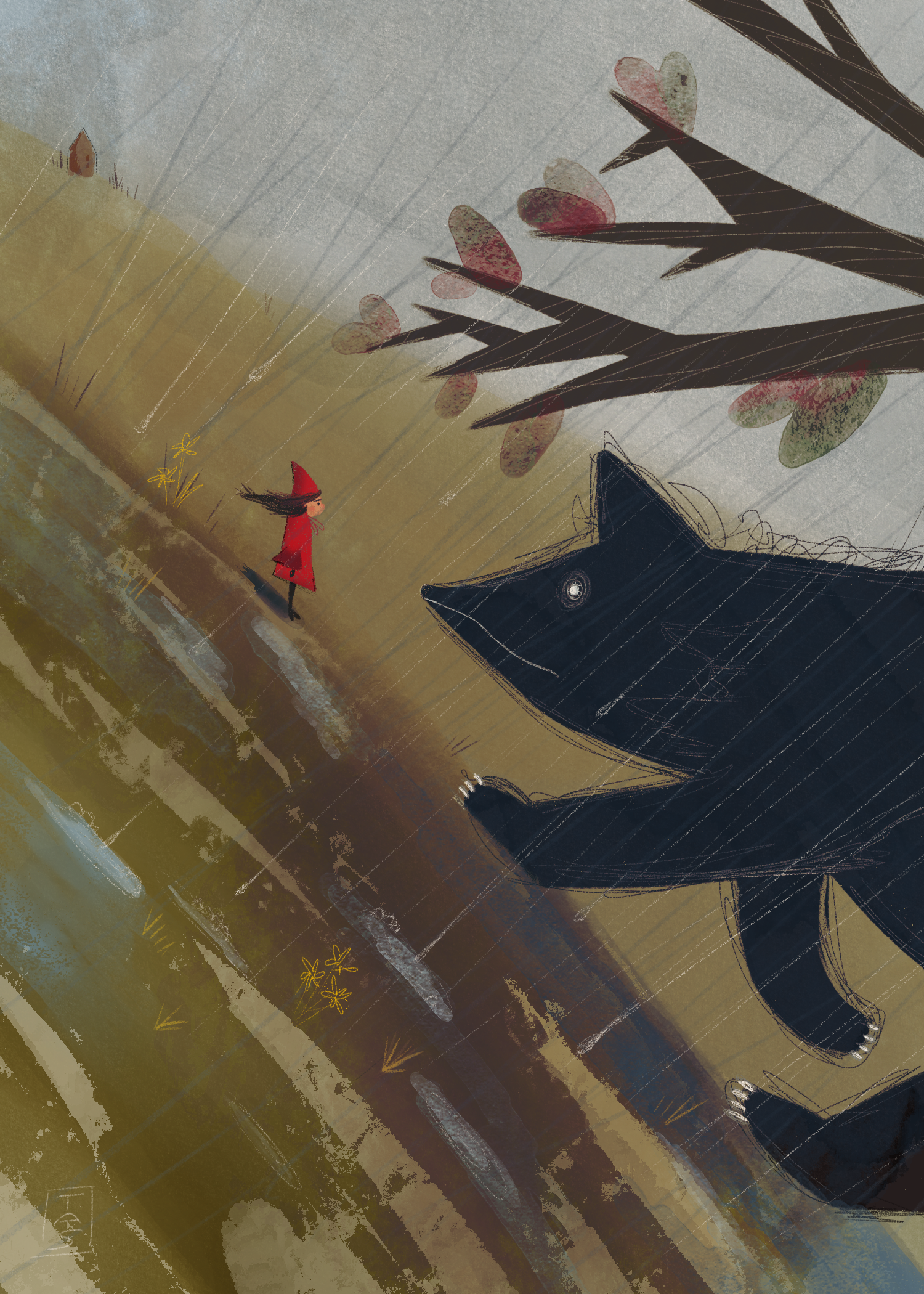 Fear makes the wolf bigger than he is.