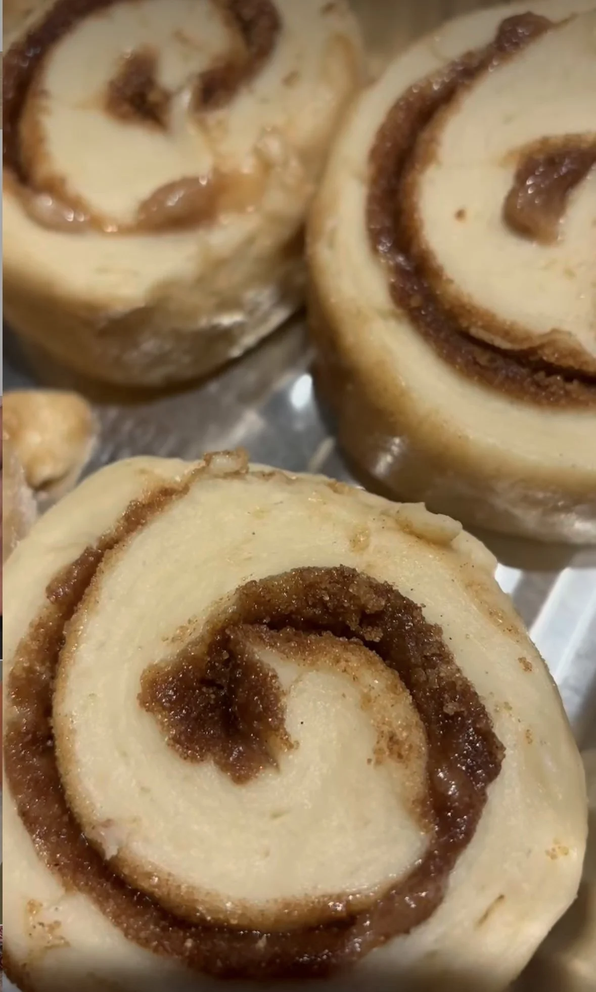 3 Large Cinnamon Rolls