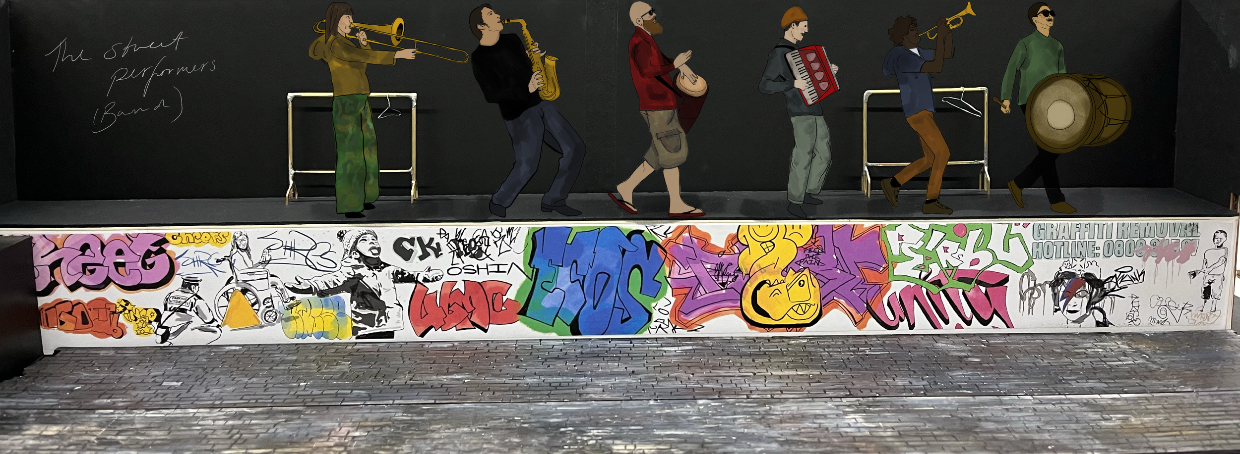 The Threepenny Opera | 
Set & Costume (Conceptual Design)