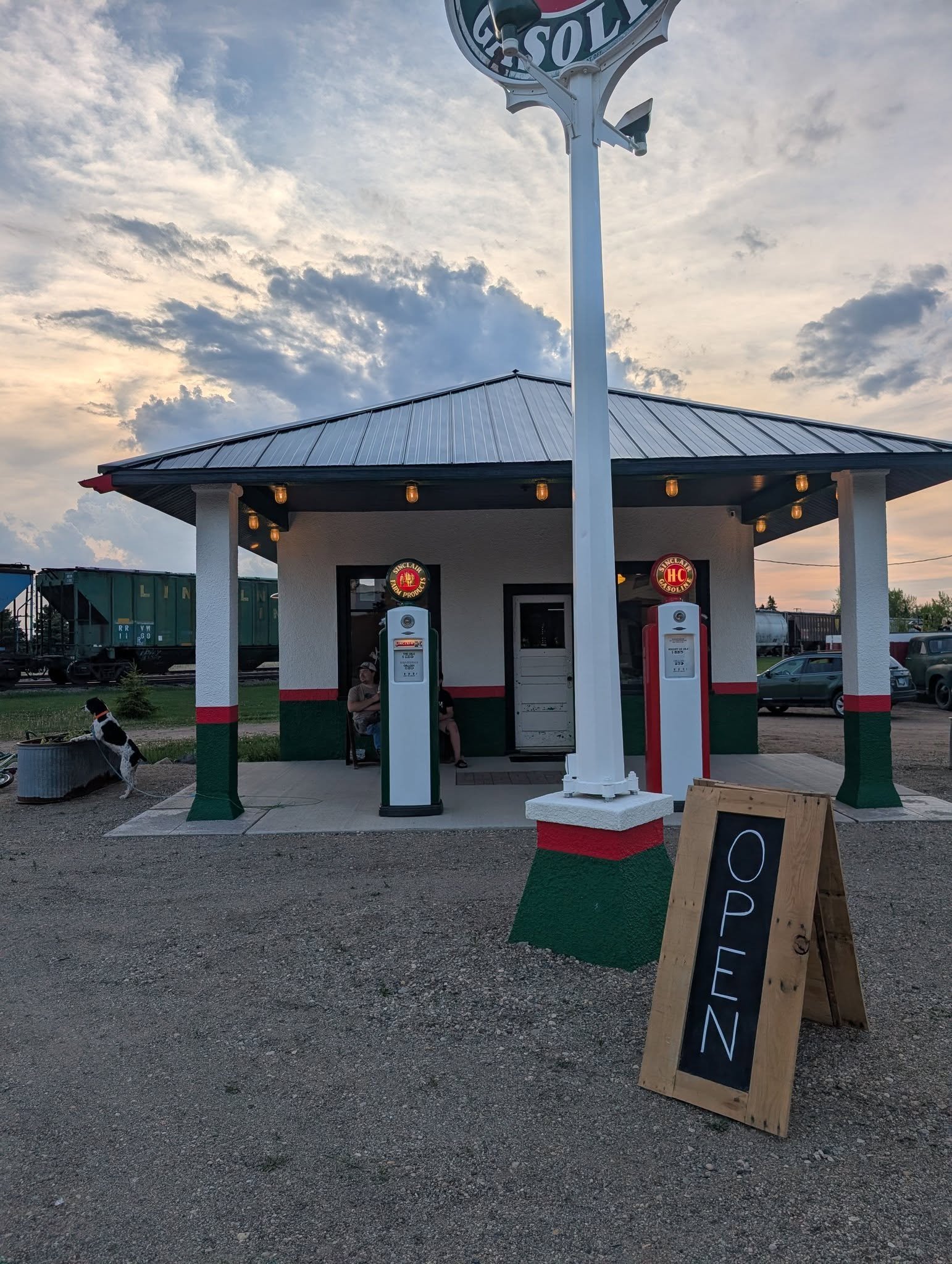 Sheyenne Farmers Grocery Ribbon Cutting and Ice Cream Social