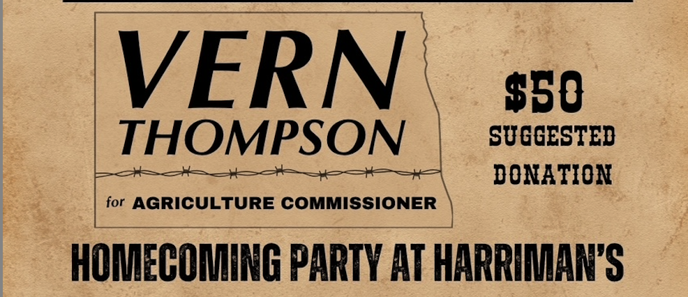 Vern Thompson for Agriculture Commissioner Homecoming Party