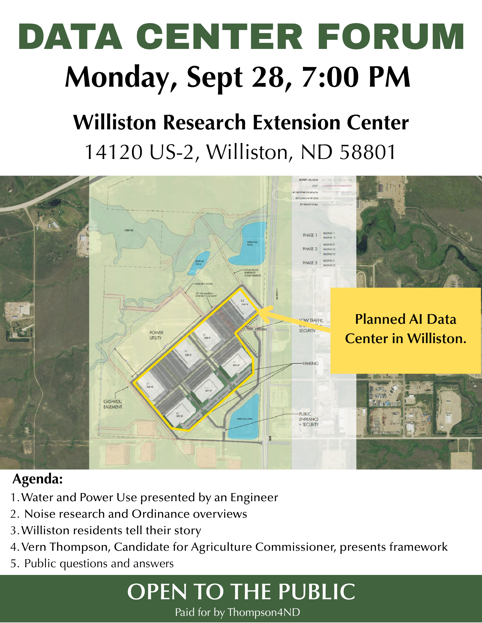 Williston Data Center Forum