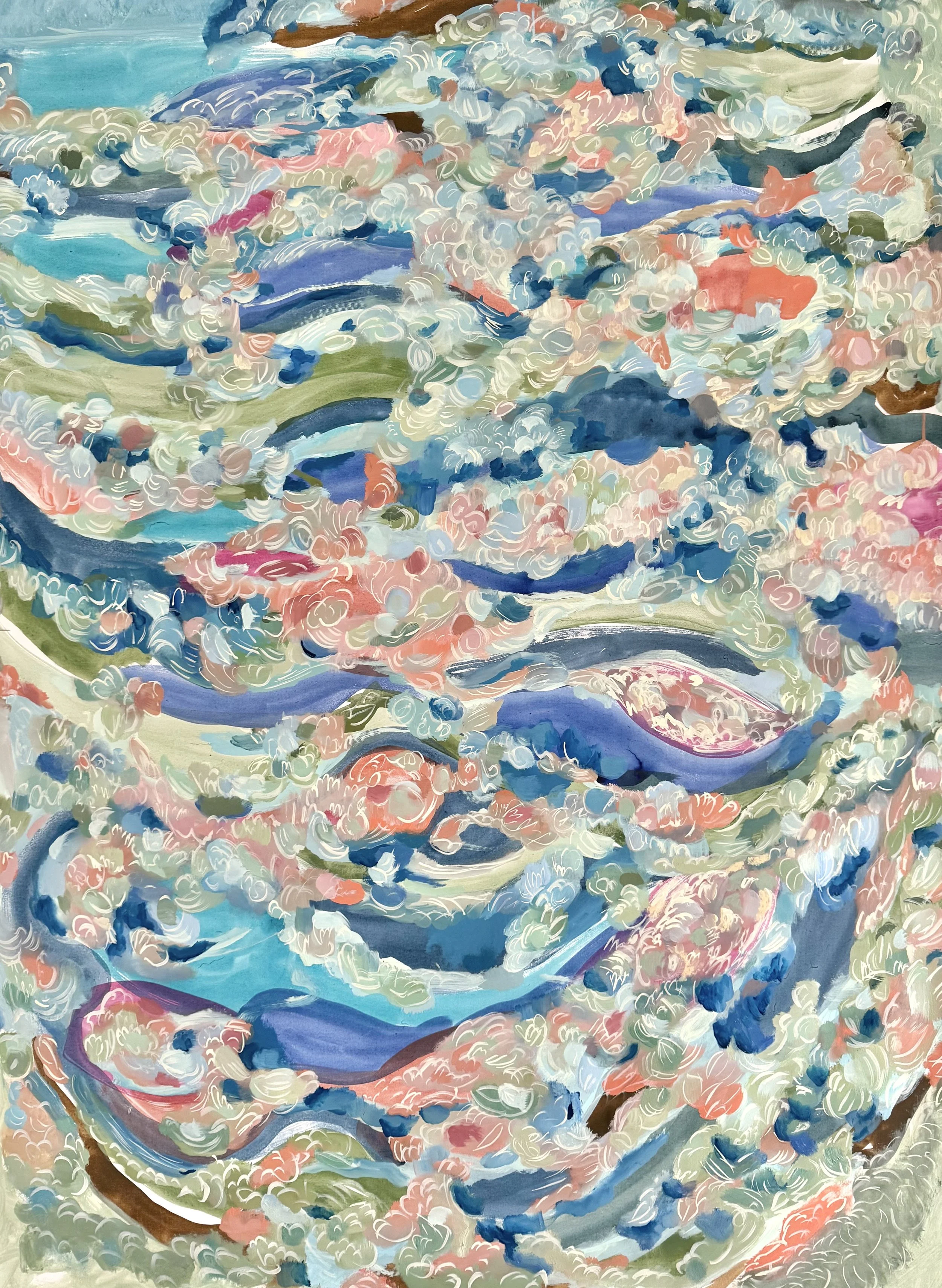 Ondulations - 90x130cm