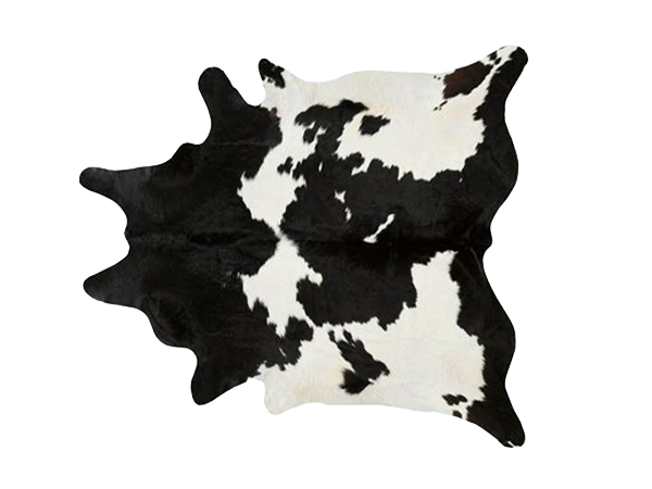 Abigail Black & White Hide Rug