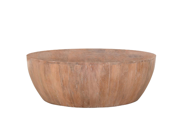Aurora Drum Coffee Table