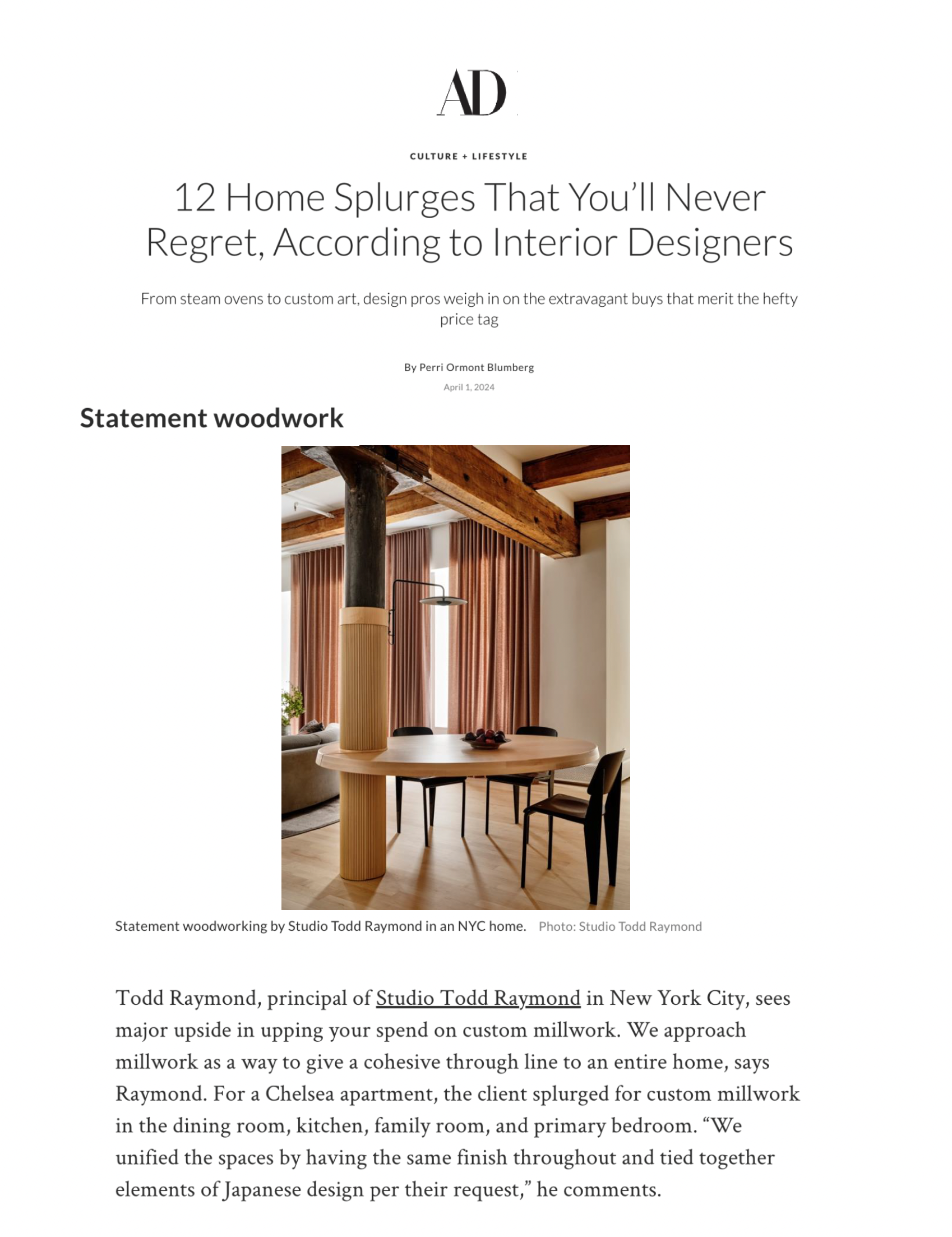 ARCHITECTURAL DIGEST