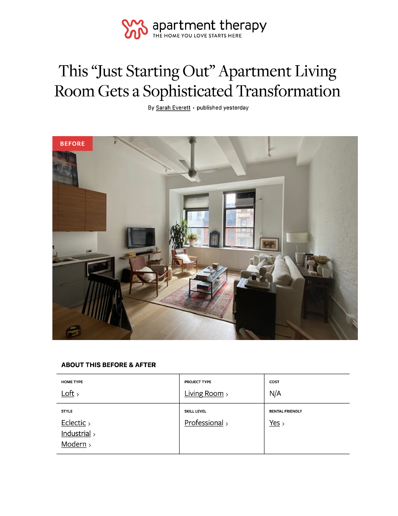 APARTMENT THERAPY