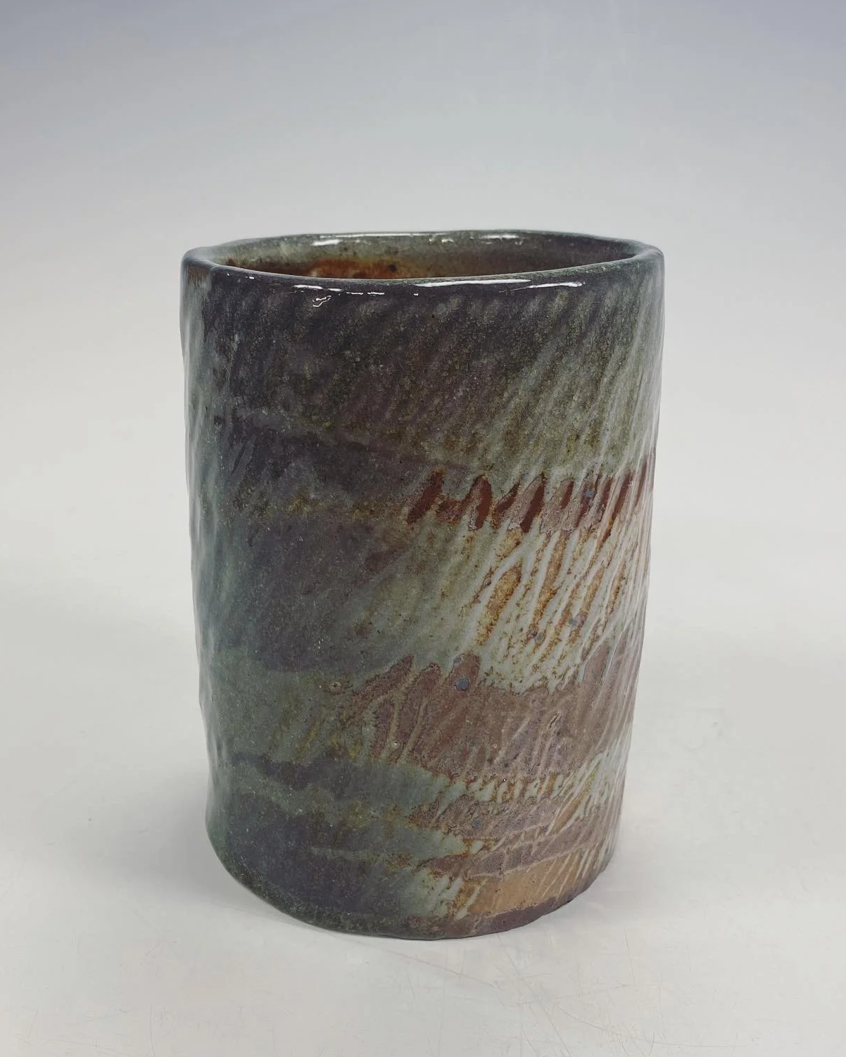 ceramic vase ash firing