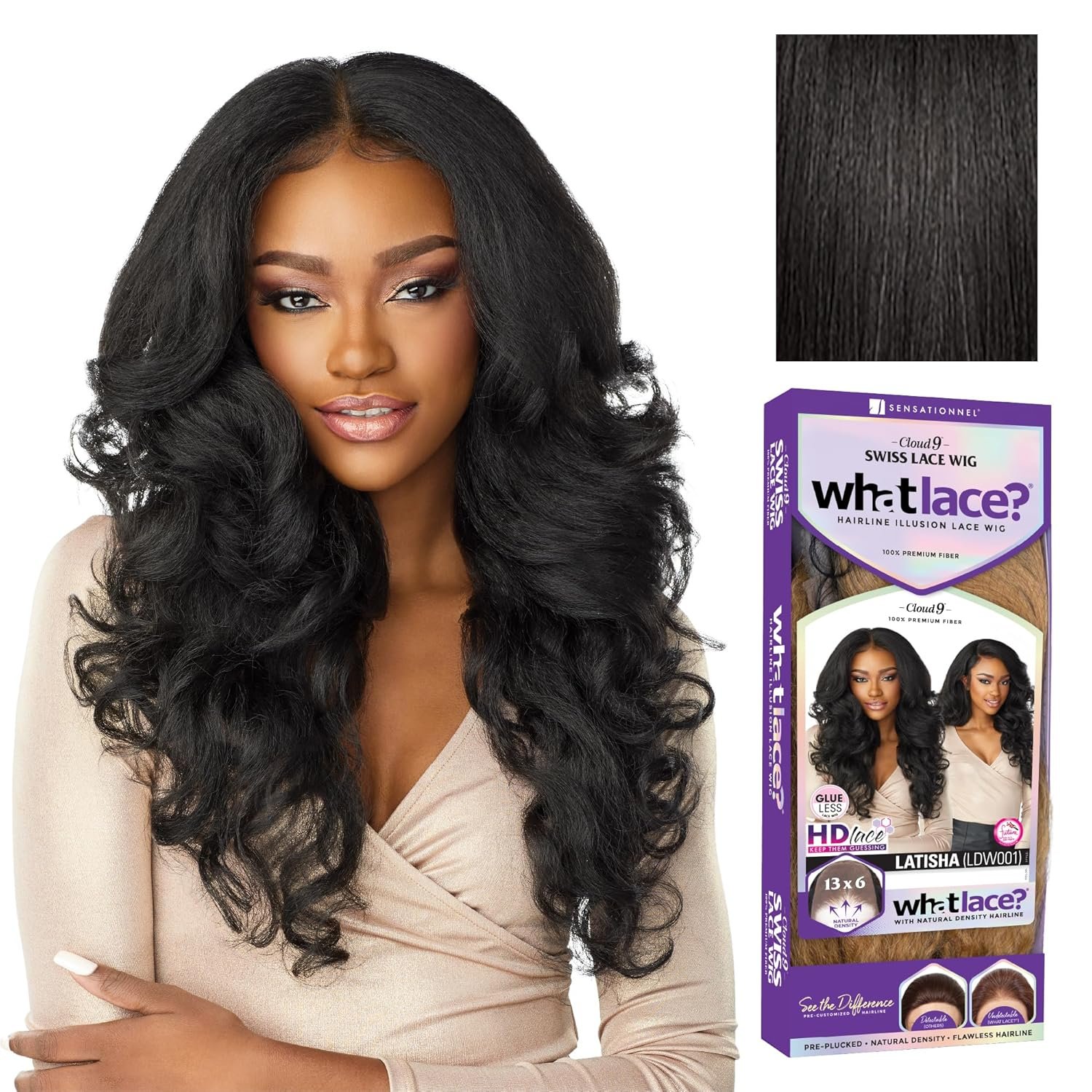 LATISHA - 1B Off Black