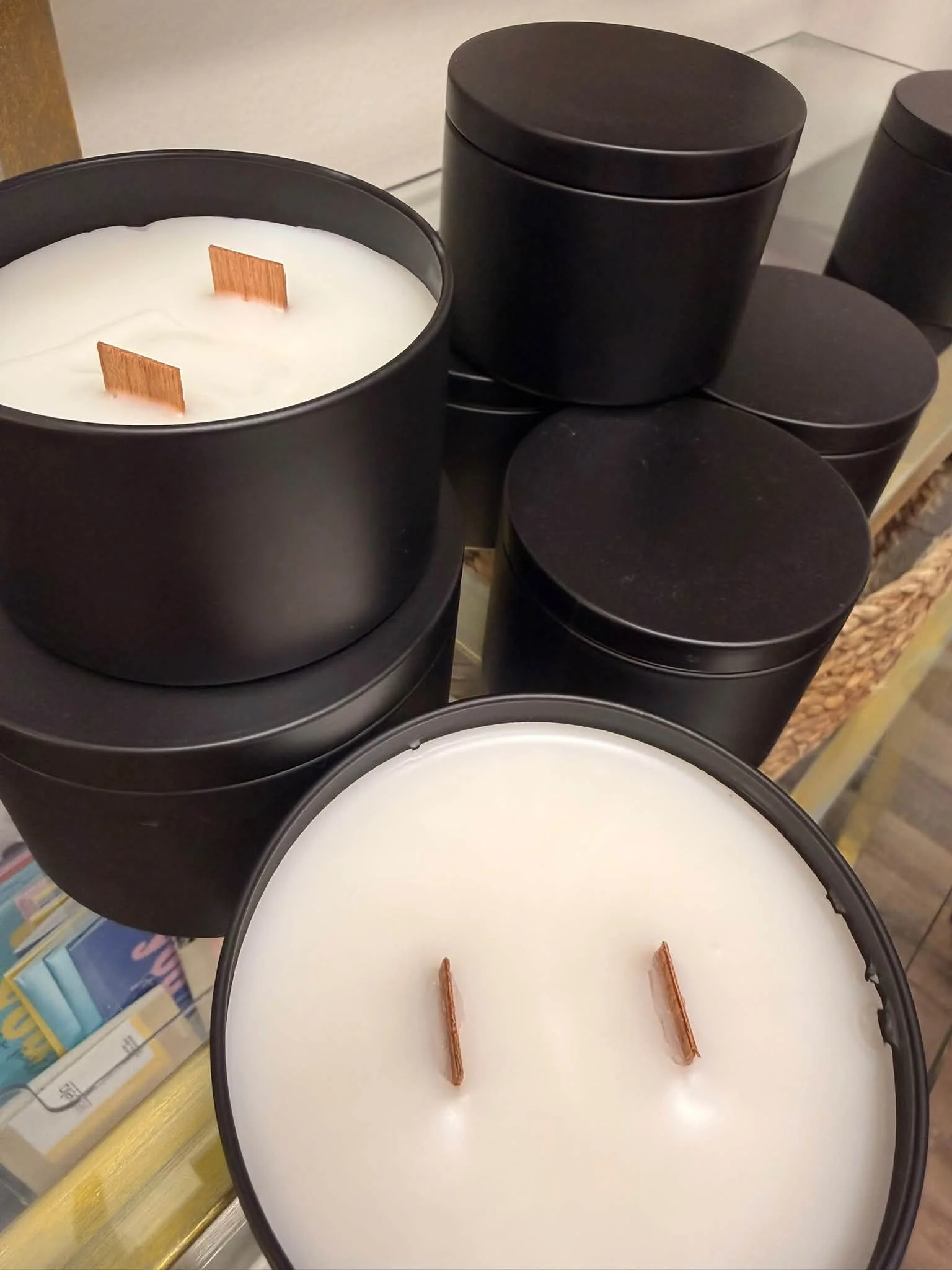 🎉 Candles are readyyyyyy! 🎉 
These have already been a HUGE HIT ✨

🤍 Limited supply 🤍

8oz - $24
12 oz - $38
