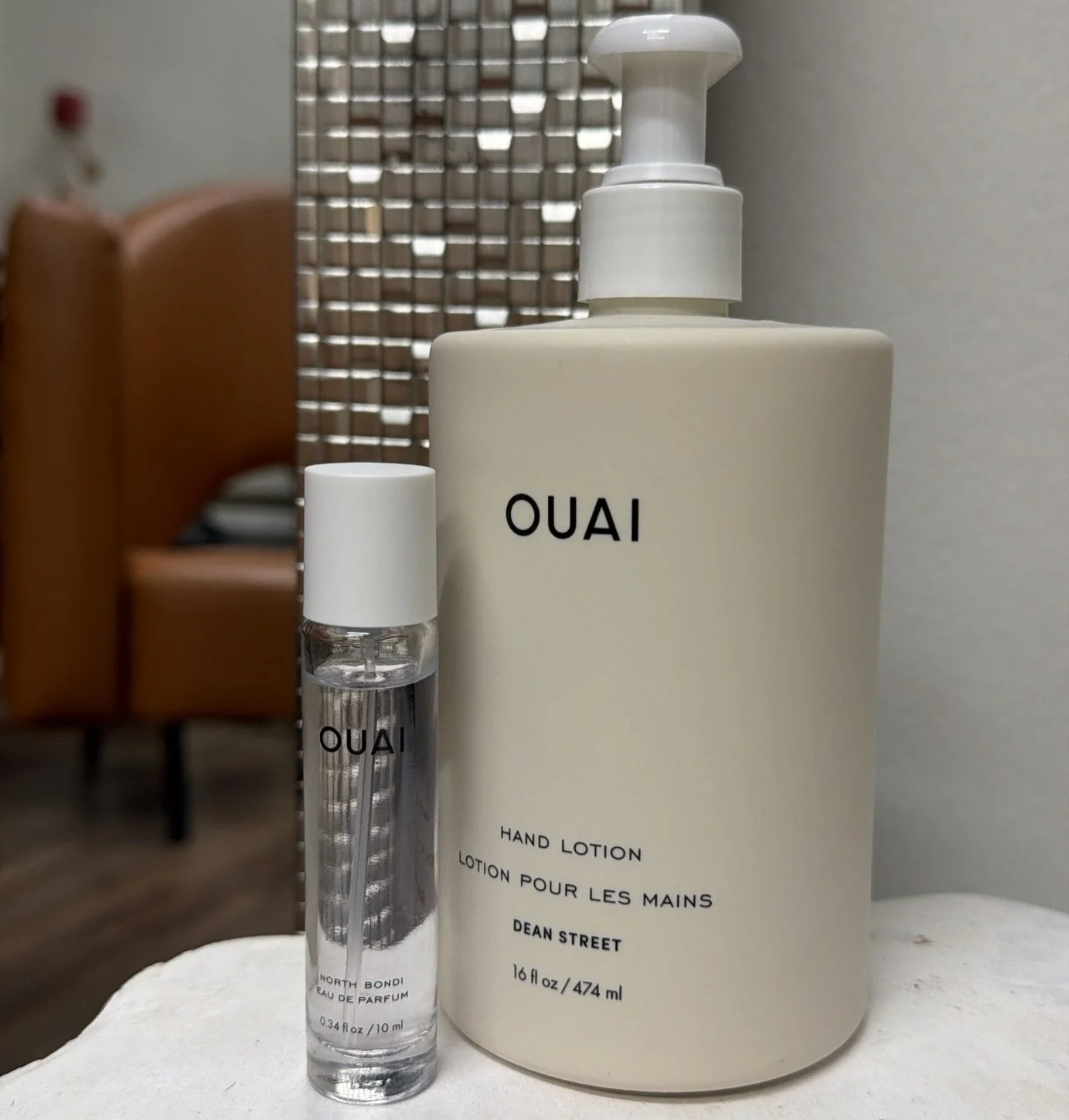 Hello to may latest obsession 🤍✨ #OUAI has amazing hair care but let&rsquo;s talk body care and fragrance!! Next level. Not overpowering. Just right. I&rsquo;m adding stuff to the website daily and offer pick up &amp; shipping! #shopsmallbusinesses 