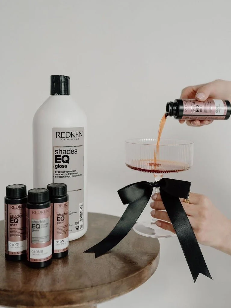 gloss + shine + blowout