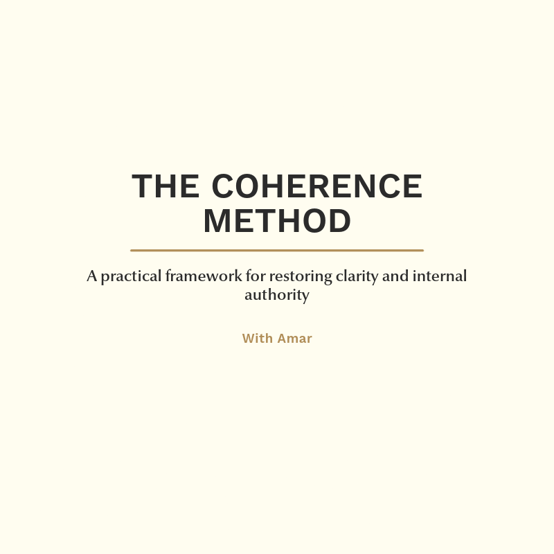 The Coherence Method