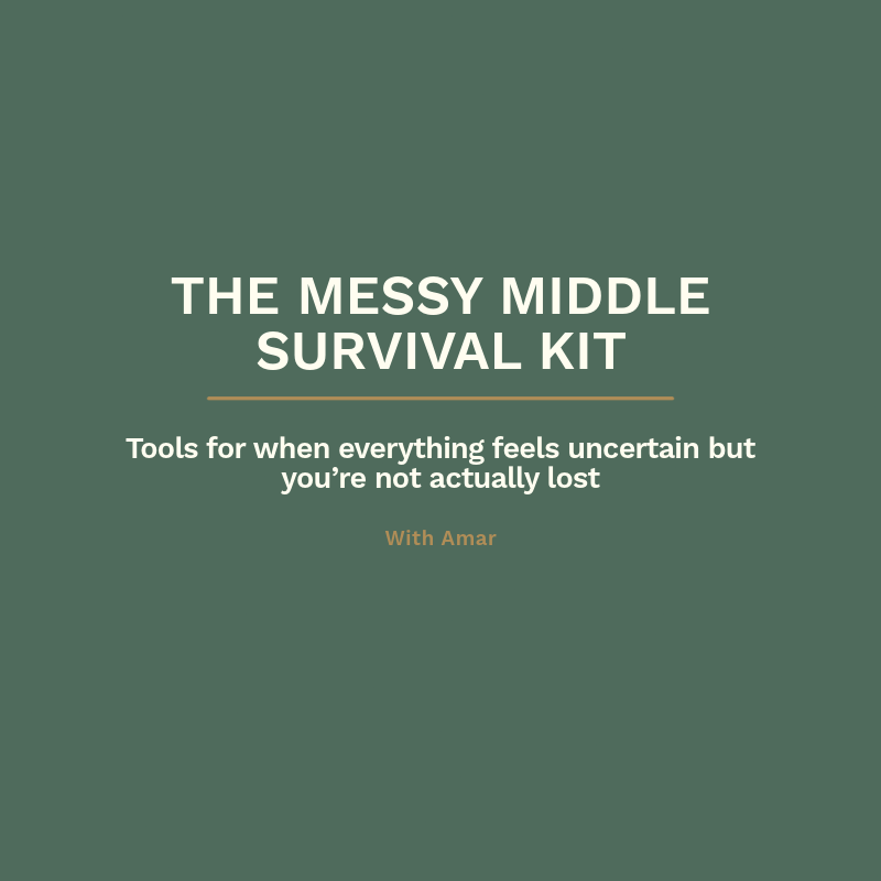 The Messy Middle Survival Kit
