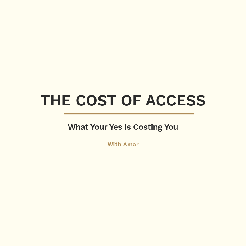 The Cost of Access