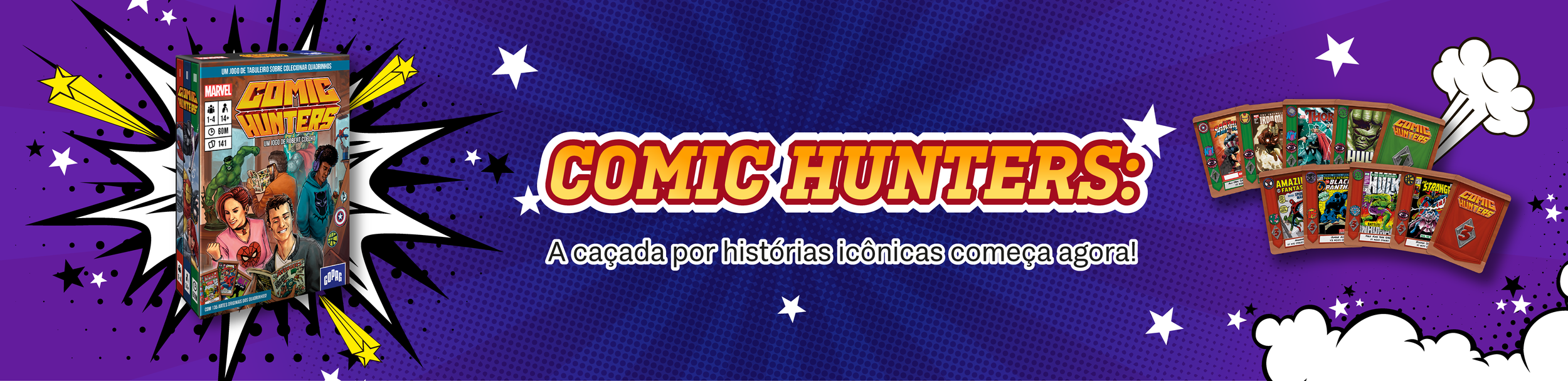 B2C e B2B Online - Lançamento Marvel Comic Hunters_desktop.png