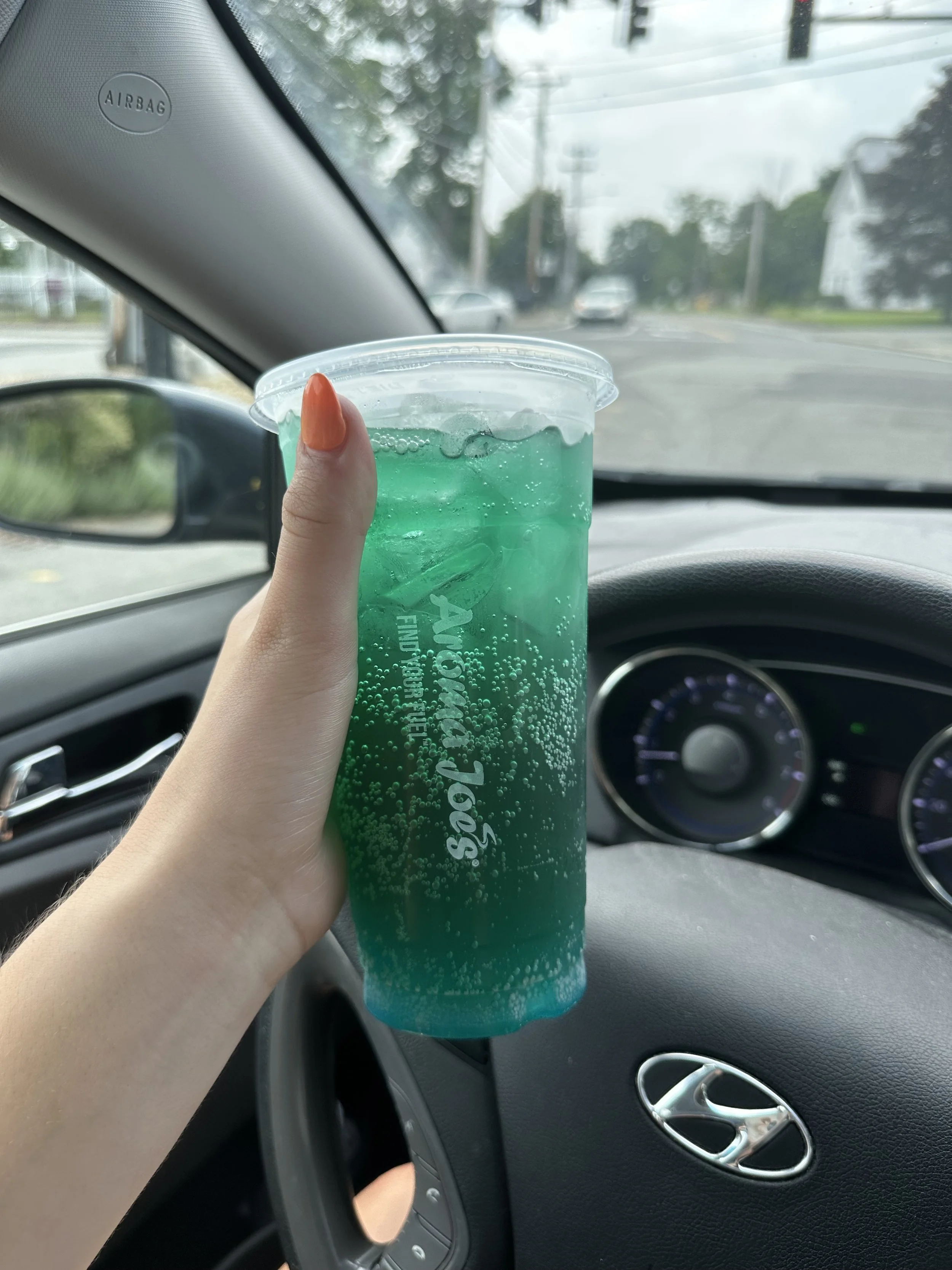blue aroma joes energy drink