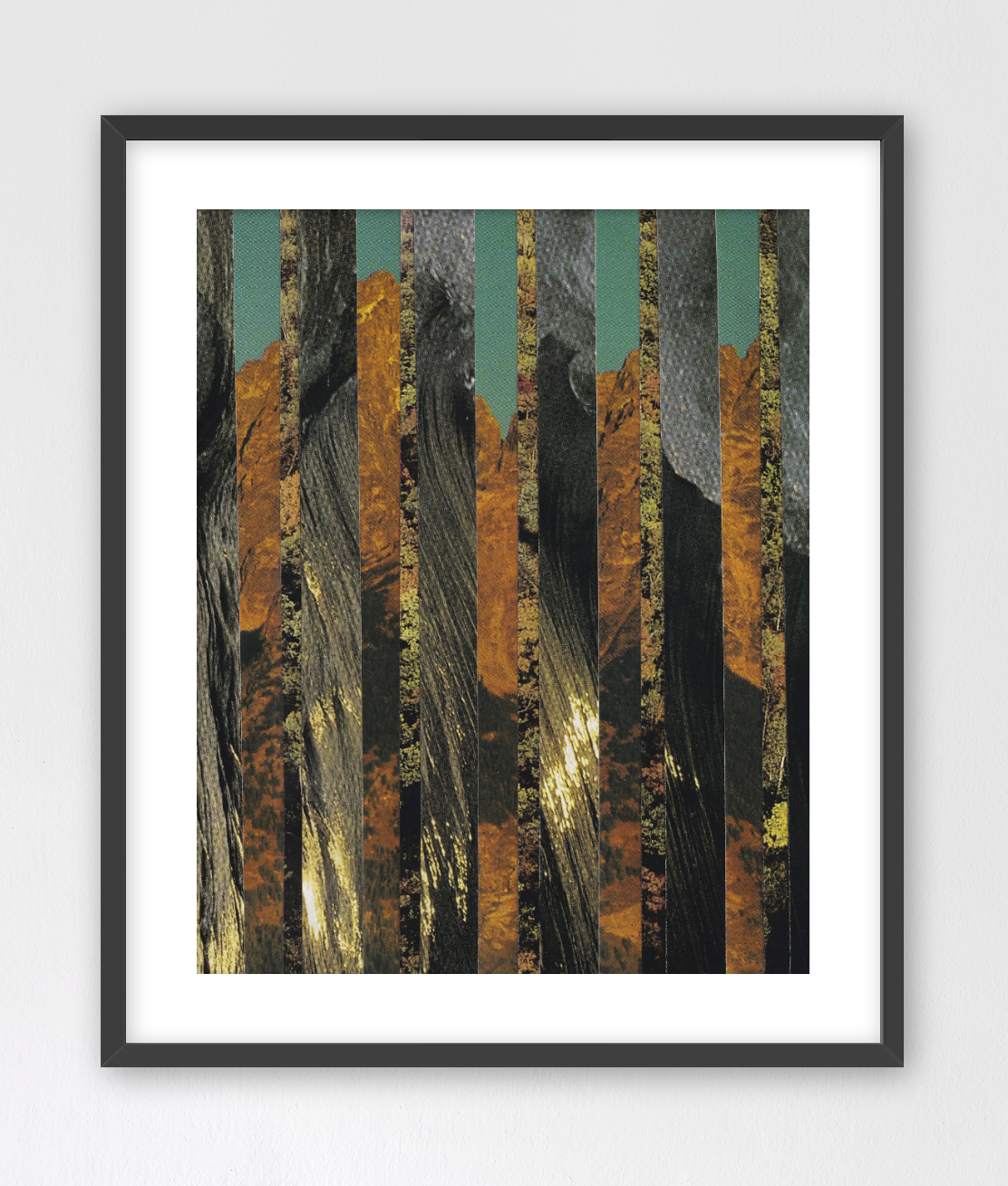 Fluid Mountain Landscape