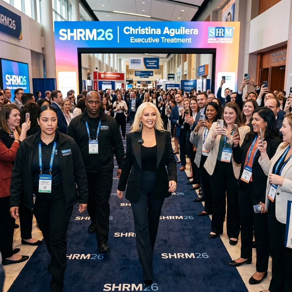 Walk In, Be Amazed: The Executive Treatment for Christina Aguilera at SHRM26