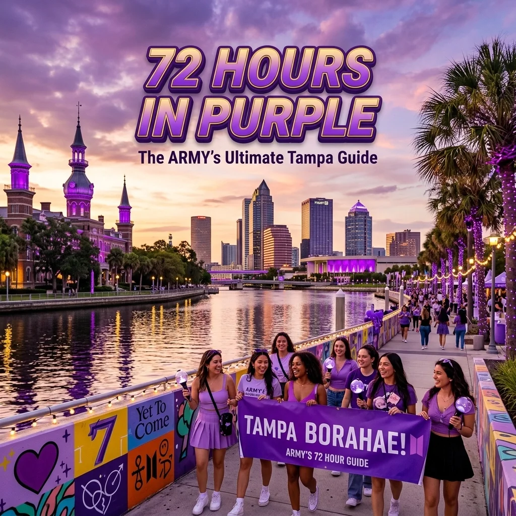 72 Hours in Purple: The ARMY’s Ultimate Tampa Guide