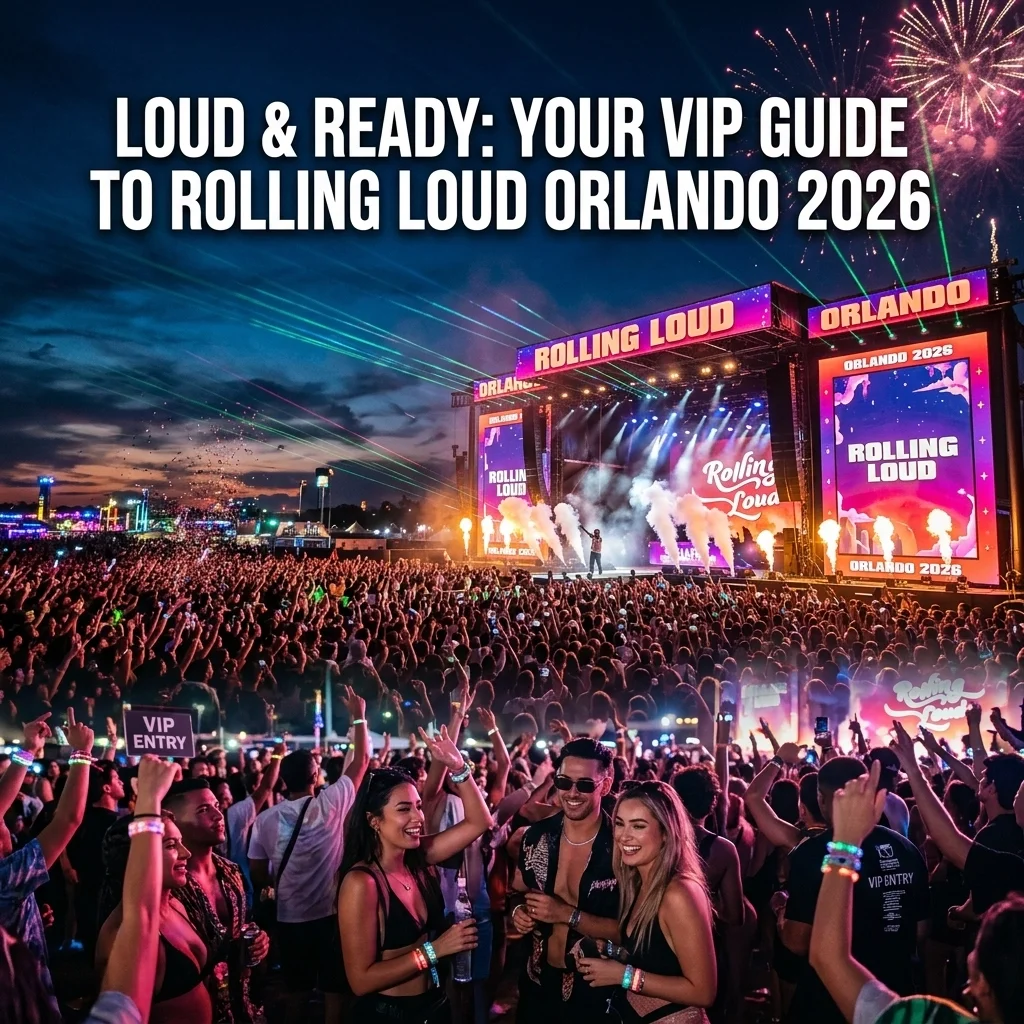 Loud &amp; Ready: Your VIP Guide to Rolling Loud Orlando 2026
