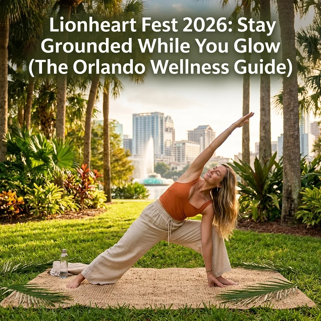 Lionheart Fest 2026: Stay Grounded While You Glow (The Orlando Wellness Guide)