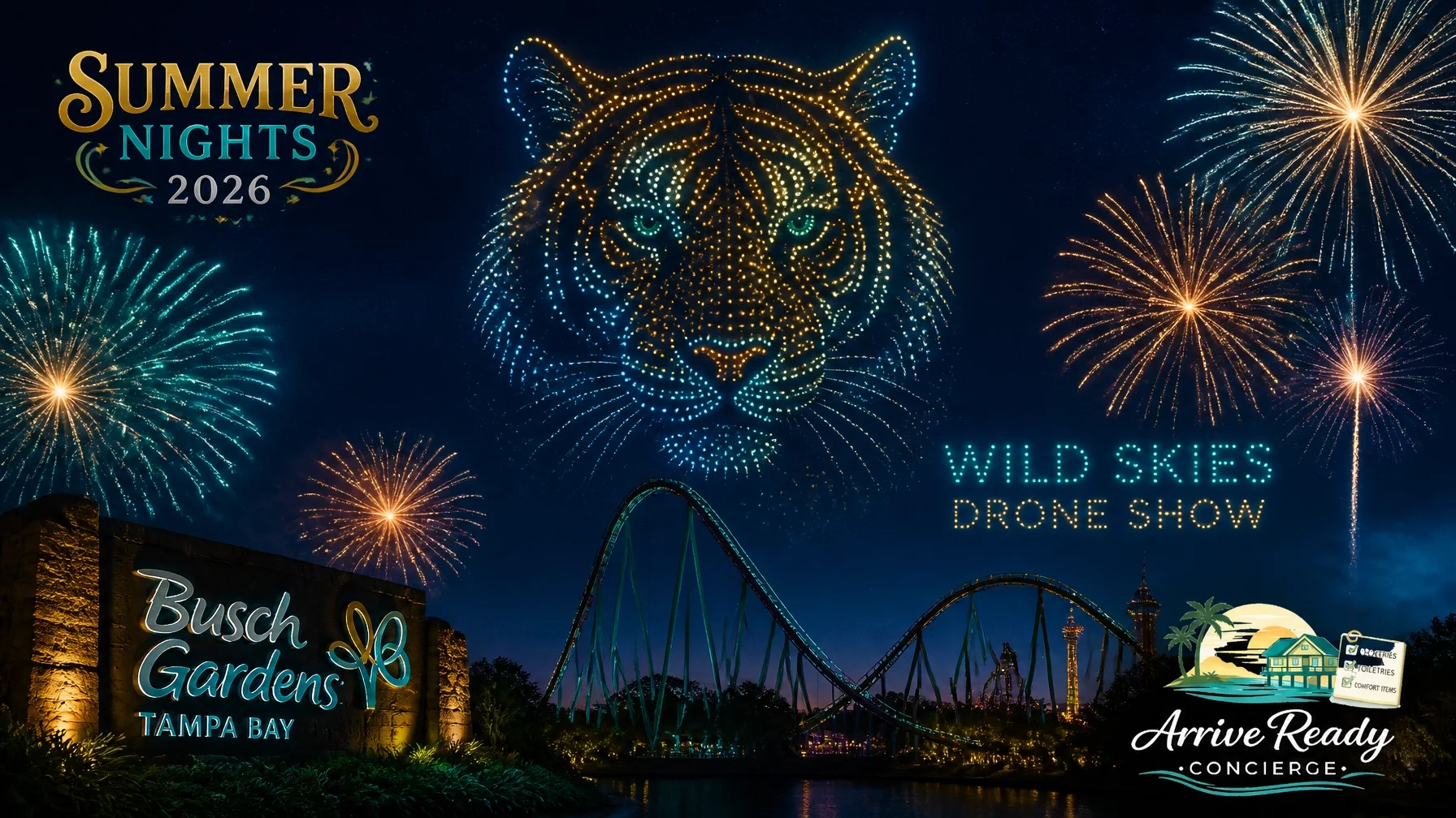       
  
    The Insider’s Guide to Busch Gardens Summer Nights 2026: Stay Amusement Park Ready    There’s a specific kind of magic that happens in Tampa once the sun starts to dip. The humidity softens just enough, the cicadas start their evening h