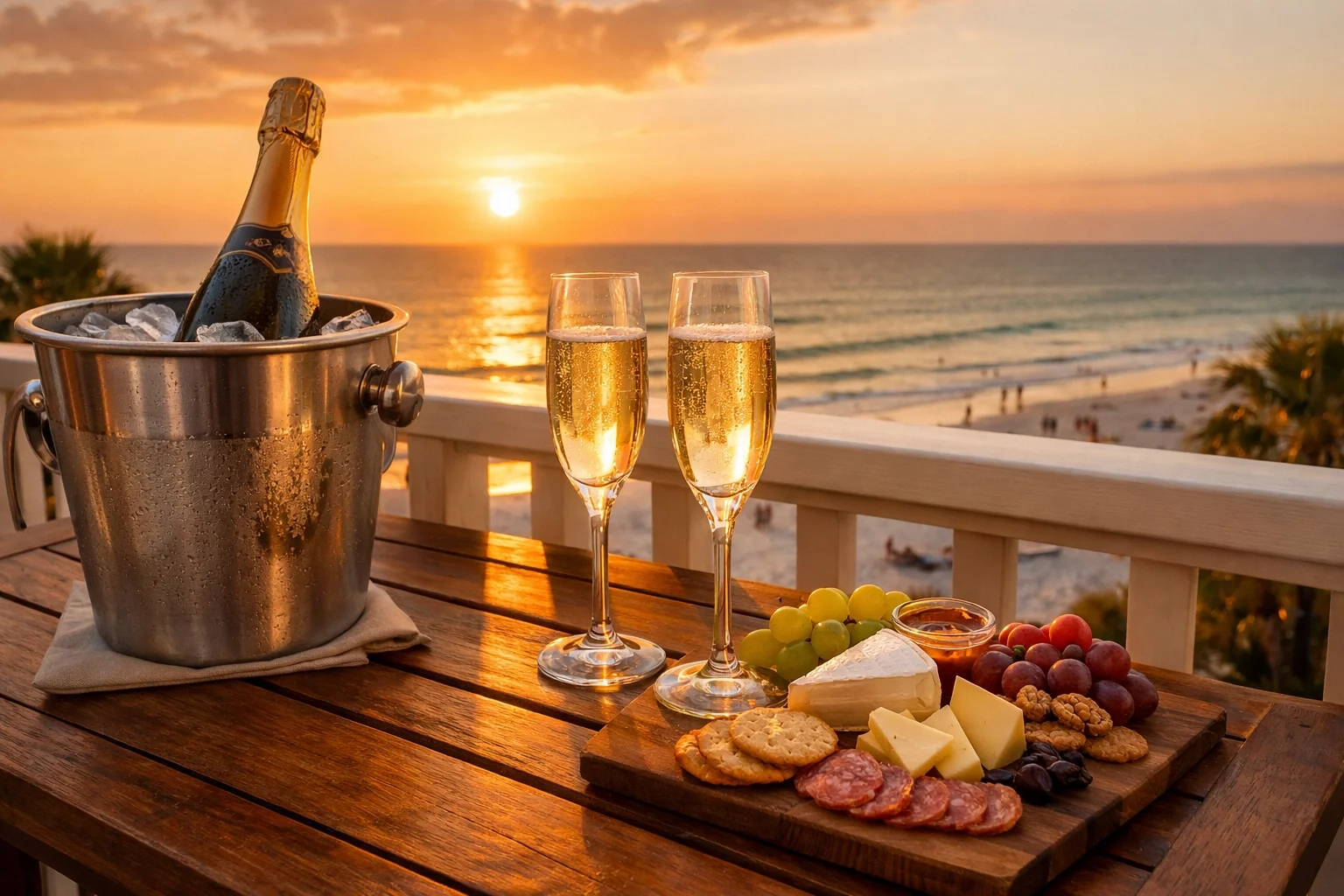 Coastal Sunset Toast