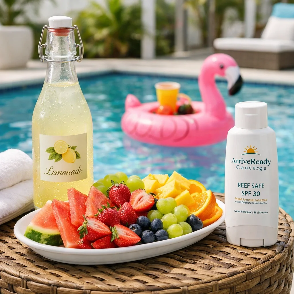 Poolside Relaxation – Dive Straight In