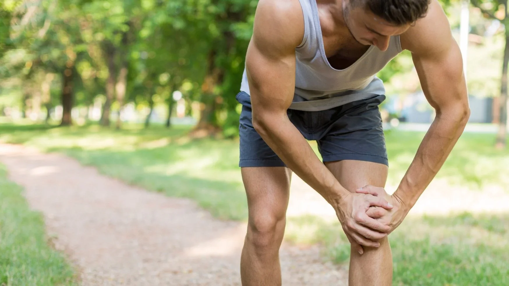 Common running injuries such as knee pain