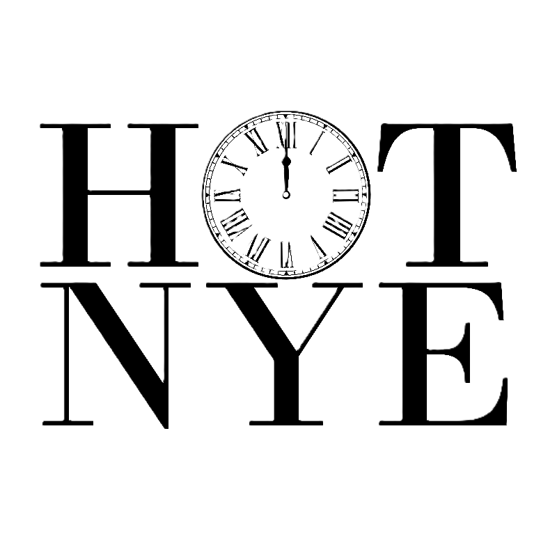 Graphic design featuring the word 'HOME' with a clock in place of the 'O', showing 12:00. The text is outlined in white on a black background.