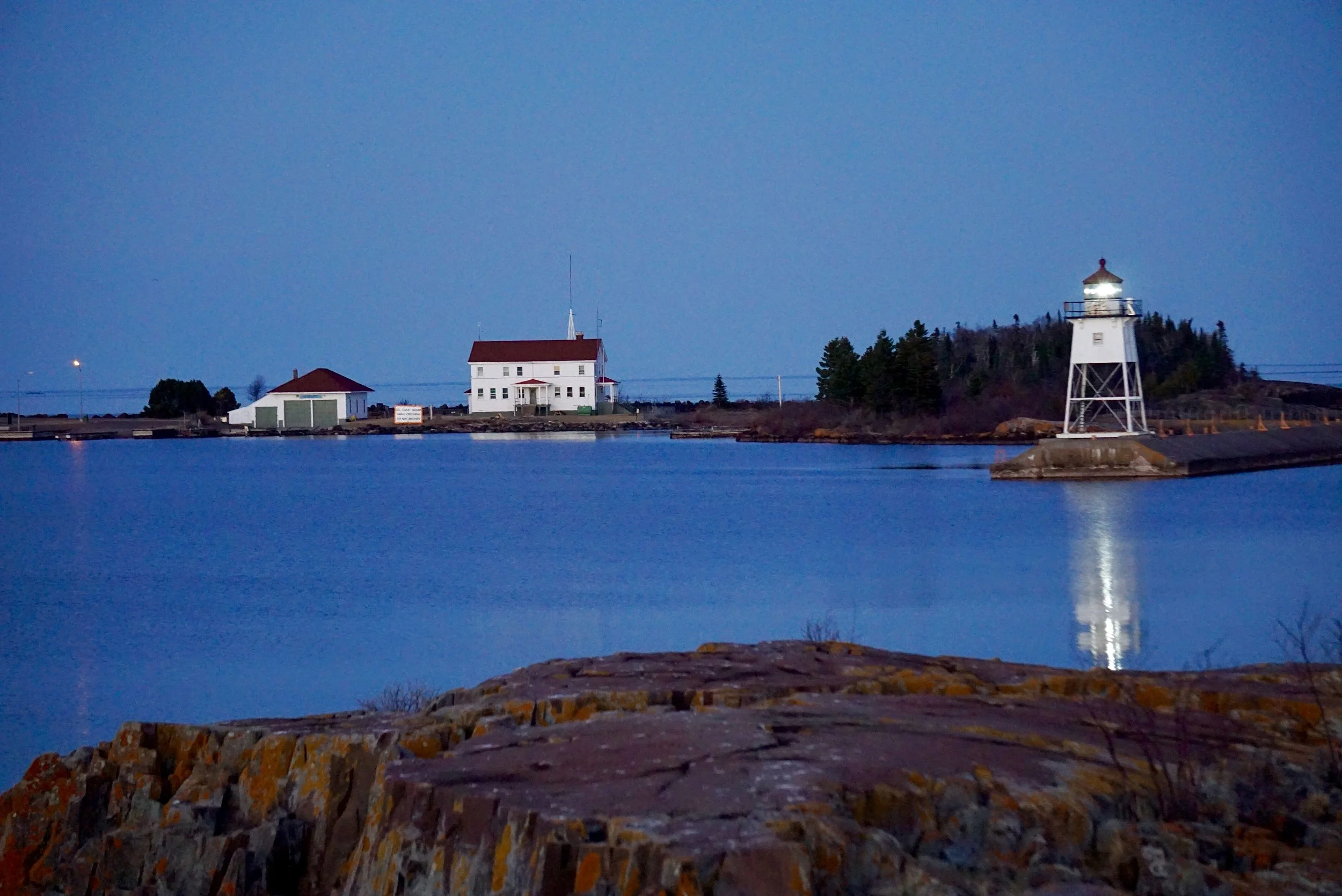 Lighthouse; Lake Superior, MN